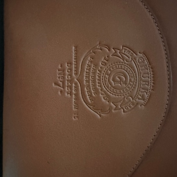 Brown Leather Messenger Bag; Ghurka Docket #7 (~2014) - Picture 2 of 6